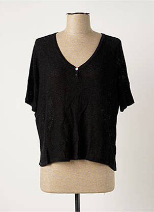 Pulover negru POLES femeie