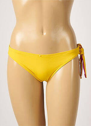 Chiloți de baie galben AUBADE femeie