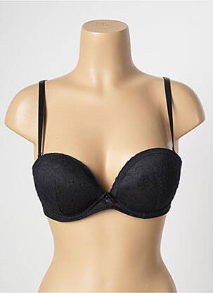 Sutien top sutien push-up top sutien push-up negru VALEGE femeie