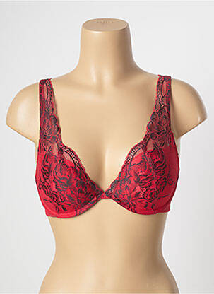 Sutien top sutien push-up top sutien push-up roșu VALEGE femeie