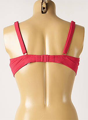 Sutien de costum de baie elasticitate sutien cupe întregi cu decolteu înalt roz SIMONE PERELE femeie