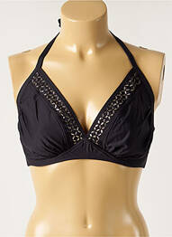 Sutien de costum de baie elasticitate negru ANTIGEL femeie