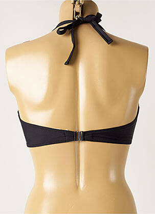 Sutien de costum de baie elasticitate negru ANTIGEL femeie