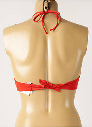 Sutien de costum de baie elasticitate portocalie ANTIGEL femeie