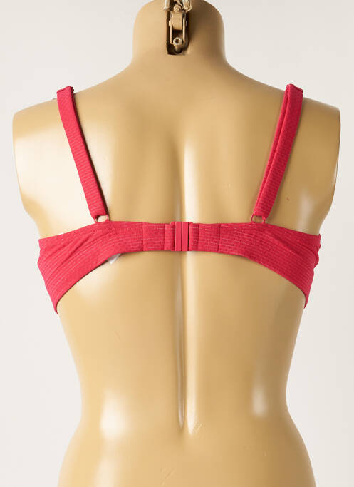 Sutien de costum de baie elasticitate sutien cupe întregi cu decolteu înalt roz SIMONE PERELE femme