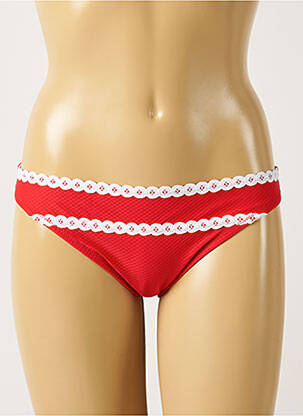 Chiloți de baie roșu ANTIGEL femeie