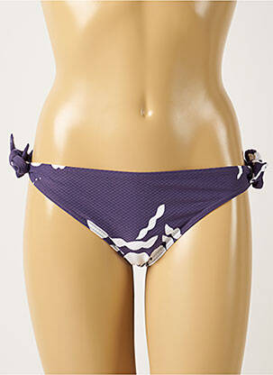 Chiloți de baie violet MAISON LEJABY femeie