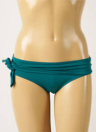 Chiloți de baie elasticitate bikini verde MAISON LEJABY femme