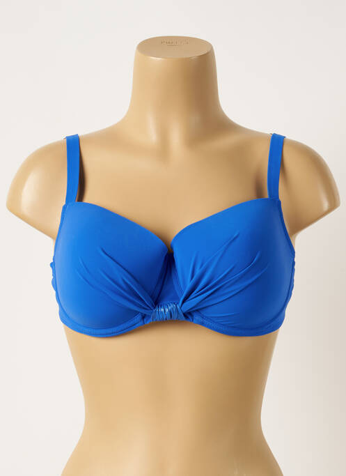 Sutien de costum de baie top sutien modelat top sutien modelat albastru ANTIGEL femme