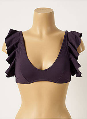 Sutien de costum de baie elasticitate violet MAISON LEJABY femeie