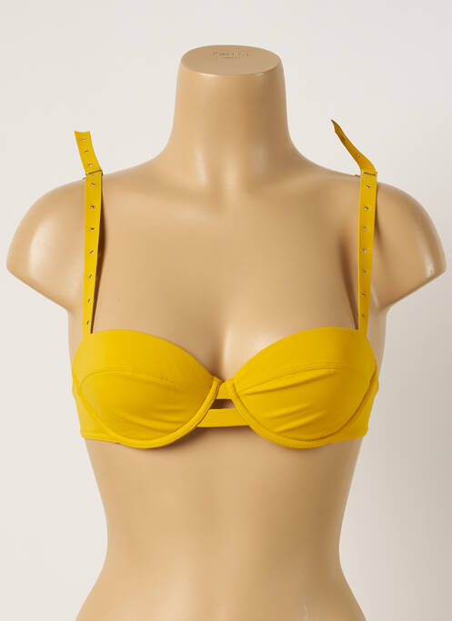 Sutien de costum de baie galben MAISON LEJABY femeie