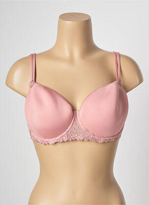 Sutien broderie top sutien modelat roz SIMONE PERELE femeie