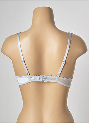 Sutien efect material satinat top sutien push-up gri PASSIONATA femeie