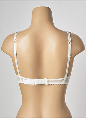 Sutien efect material satinat top sutien push-up bej PASSIONATA femeie