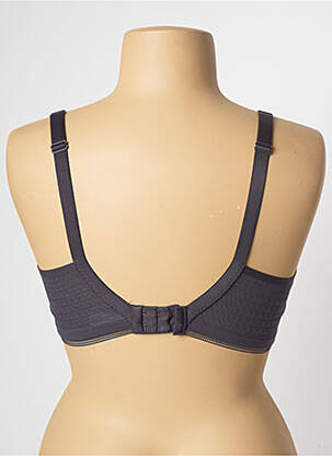 Sutien efect material satinat top sutien modelat gri SIMONE PERELE femeie