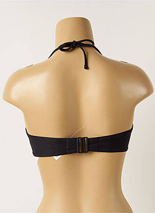 Sutien de costum de baie elasticitate top bentiță negru MAISON LEJABY femeie