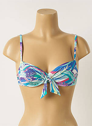 Sutien de costum de baie albastru MAISON LEJABY femeie