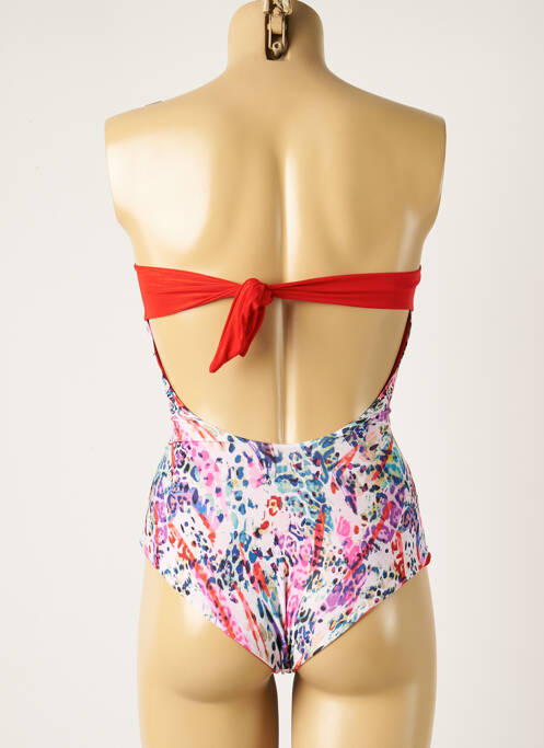 Costum de baie dintr-o singură piesă roșu WOW BIKINI femeie