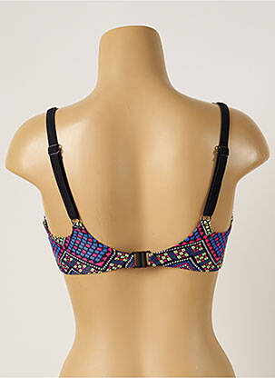 Sutien de costum de baie elasticitate sutien cupe întregi cu decolteu înalt violet FREYA femeie