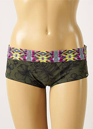 Chiloți de baie verde BANANA MOON femeie