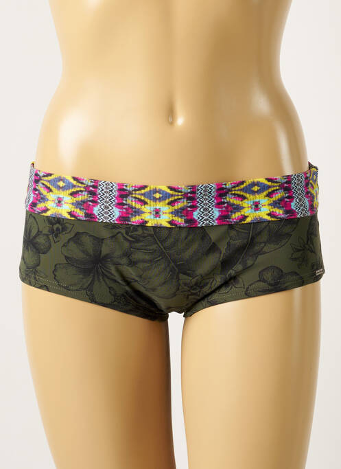 Chiloți de baie verde BANANA MOON femeie