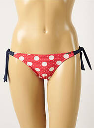 Chiloți de baie microfibre bikini roșu BANANA MOON femme