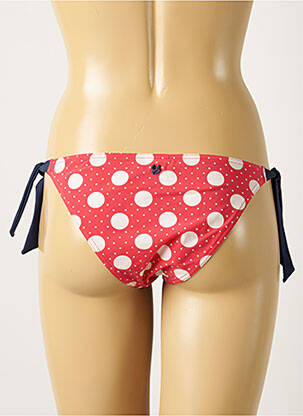 Chiloți de baie microfibre bikini roșu BANANA MOON femeie