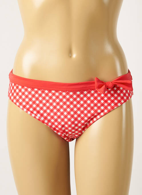 Chiloți de baie roșu FREYA femeie