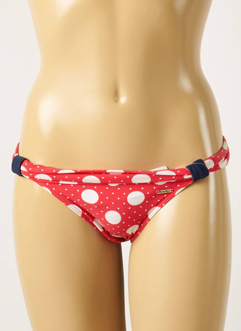 Chiloți de baie roșu BANANA MOON femeie