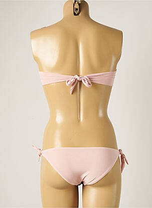 Costum de baie din două piese top bentiță top bentiță albastru WOW BIKINI femeie