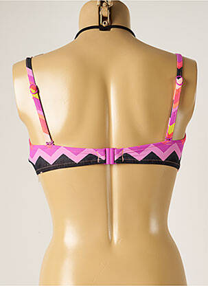 Sutien de costum de baie elasticitate sutien cupe întregi cu decolteu înalt violet SEAFOLLY femeie