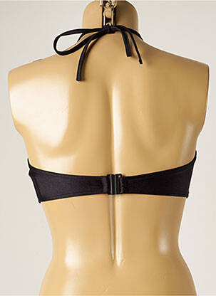 Sutien de costum de baie elasticitate top bentiță negru SEAFOLLY femeie