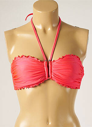 Sutien de costum de baie elasticitate top bentiță roz SEAFOLLY femeie