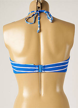 Sutien de costum de baie elasticitate top sutien modelat albastru SEAFOLLY femeie