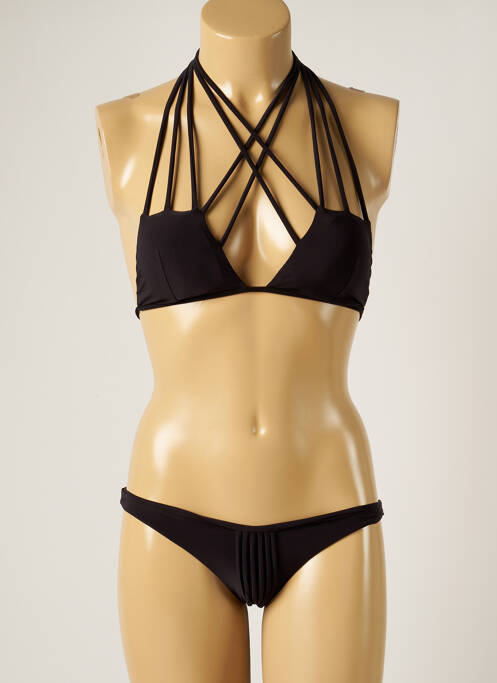 Costum de baie din două piese negru WOW BIKINI femeie
