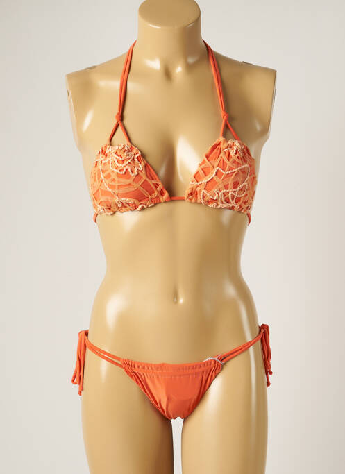 Costum de baie din două piese portocaliu WOW BIKINI femeie
