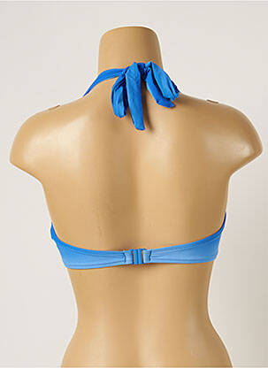 Sutien de costum de baie elasticitate top sutien push-up albastru SEAFOLLY femeie