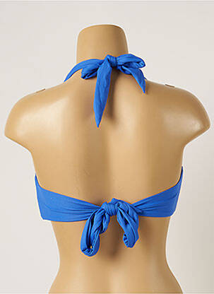 Sutien de costum de baie elasticitate top sutien push-up albastru SEAFOLLY femeie