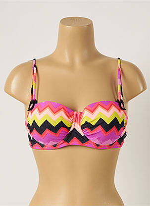 Sutien de costum de baie elasticitate top sutien push-up violet SEAFOLLY femeie