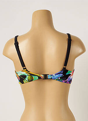 Sutien de costum de baie elasticitate sutien cupe întregi cu decolteu înalt negru FANTASIE femeie