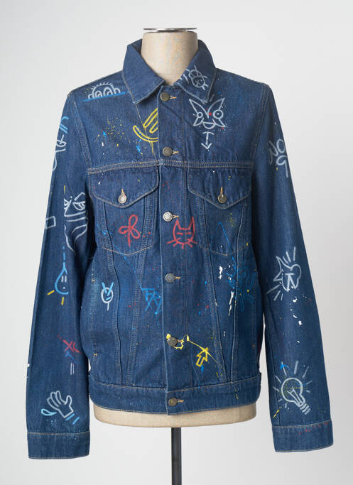 Jachetă de blugi albastru HIMSPIRE bărbat