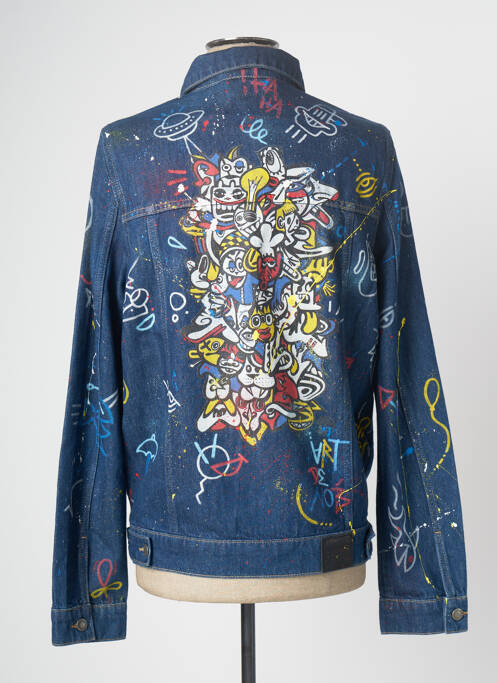 Jachetă de blugi albastru HIMSPIRE bărbat