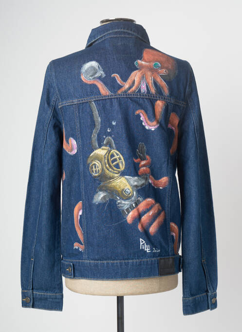 Jachetă de blugi albastru HIMSPIRE bărbat