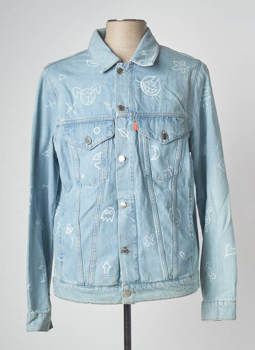 Jachetă de blugi albastru HIMSPIRE bărbat