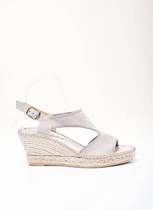 Espadrile gri LA MAISON DE L'ESPADRILLE femeie