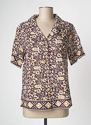 Cămașă maro AGATHE & LOUISE femeie