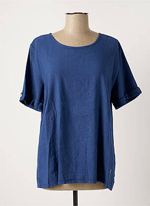 Top albastru EAST DRIVE femeie