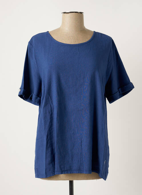 Top albastru EAST DRIVE femeie