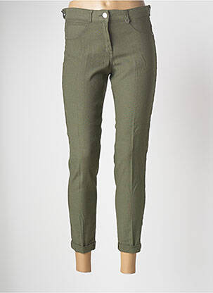 Pantalon 7/8 verde EAST DRIVE femeie