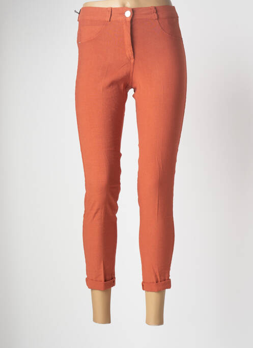 Pantalon 7/8 portocaliu EAST DRIVE femeie